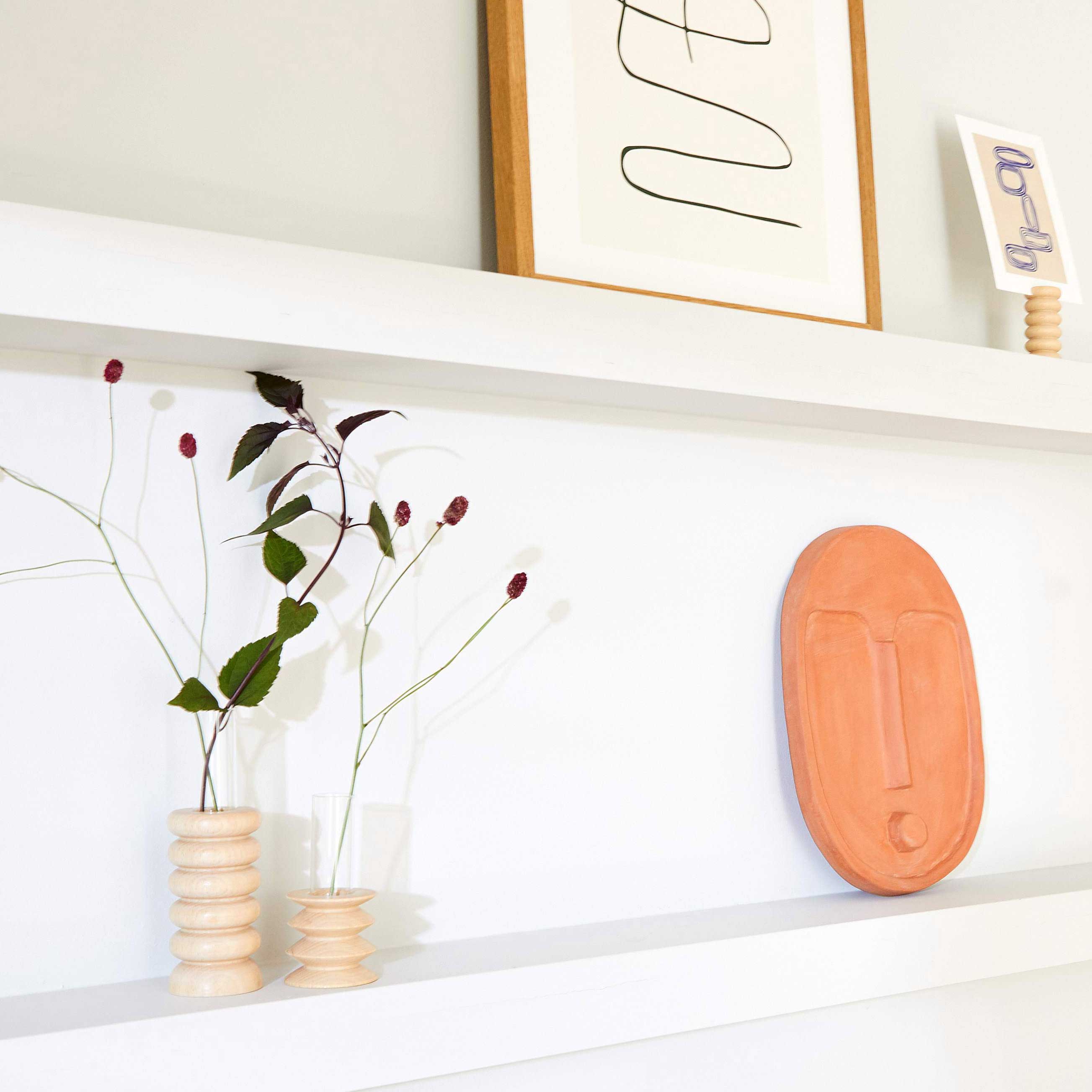 Totem Wooden Vase - Medium Nº 1-3