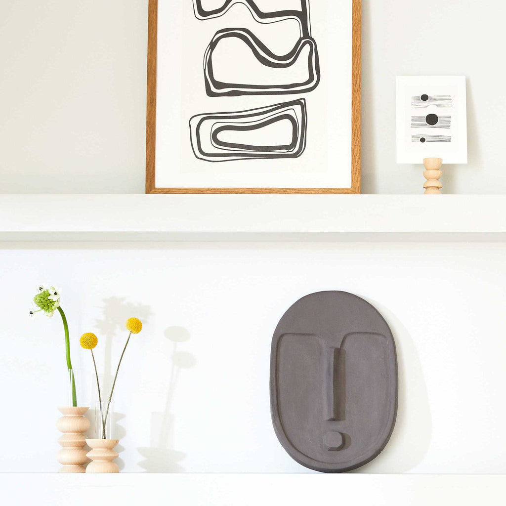 Totem Wooden Vase - Medium Nº 5-3