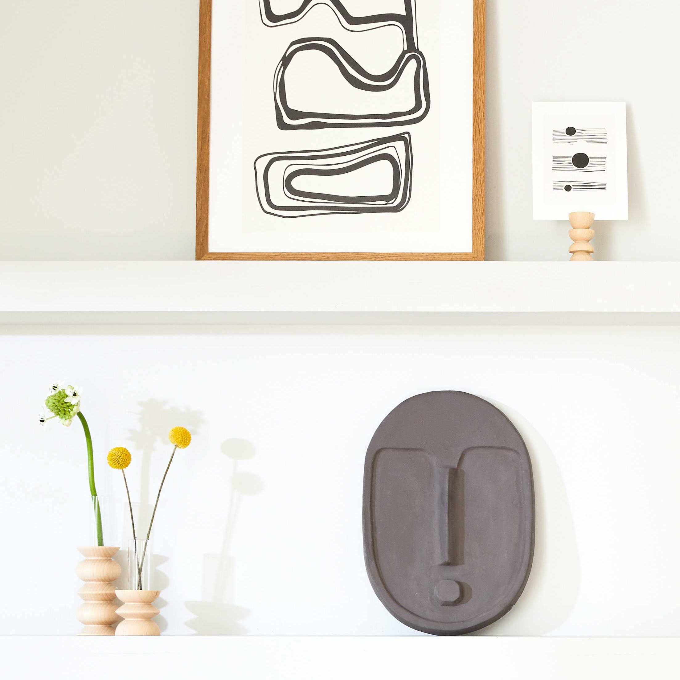 Totem Wooden Vase - Medium Nº 5-3