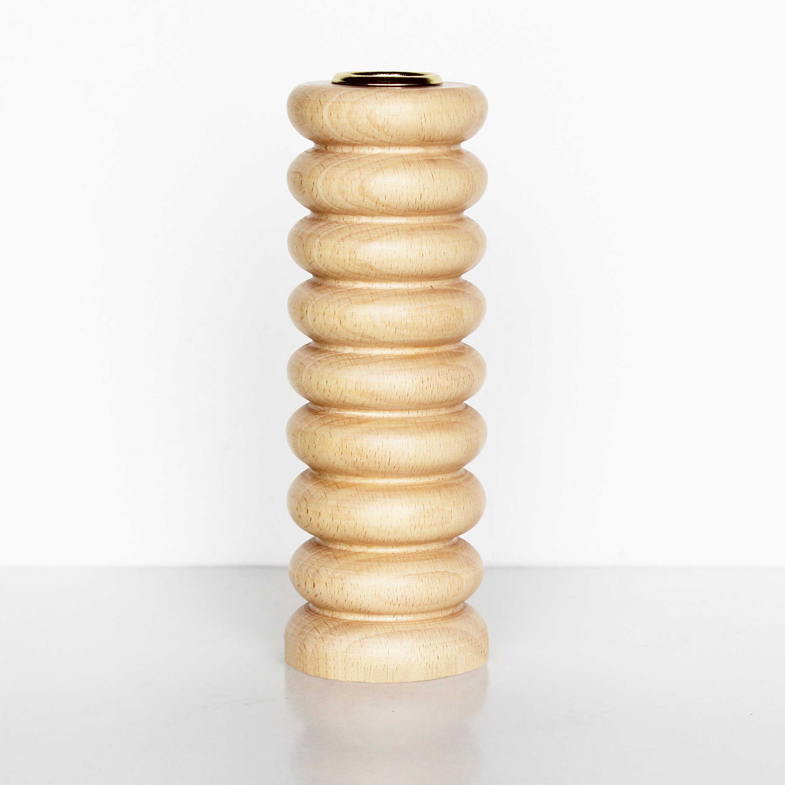 Totem Wooden Candle Holder - Tall Nº 1-0