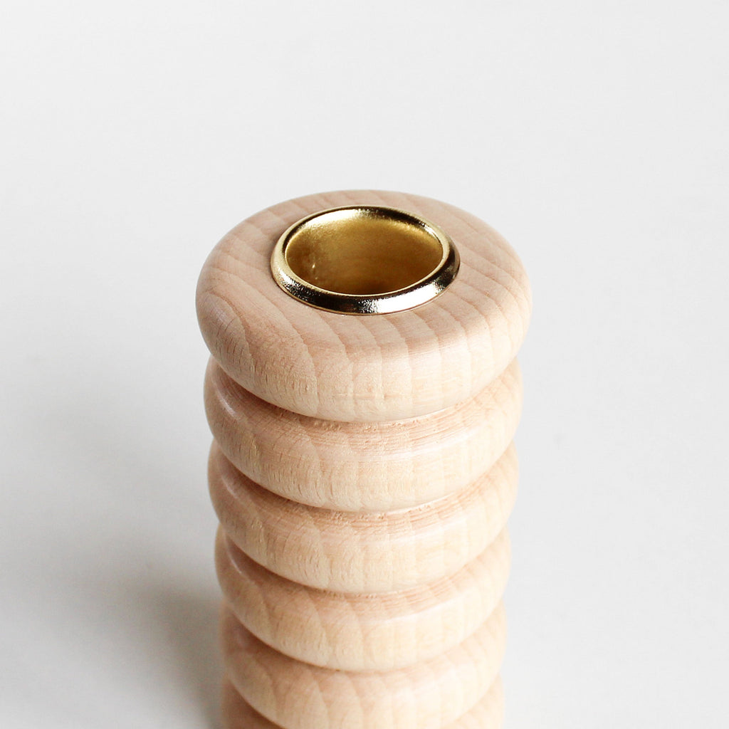 Totem Wooden Candle Holder - Tall Nº 1-1