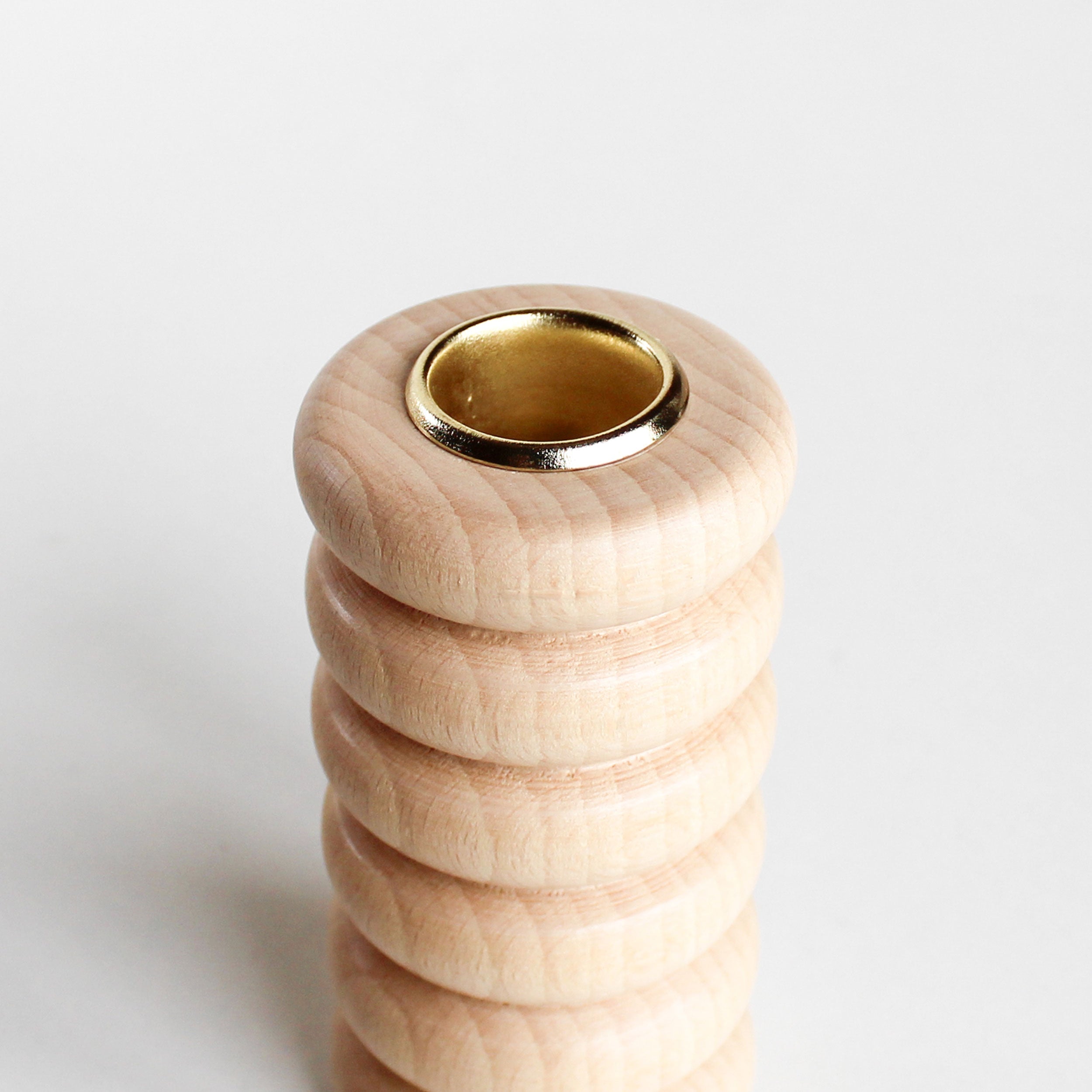 Totem Wooden Candle Holder - Tall Nº 1-1