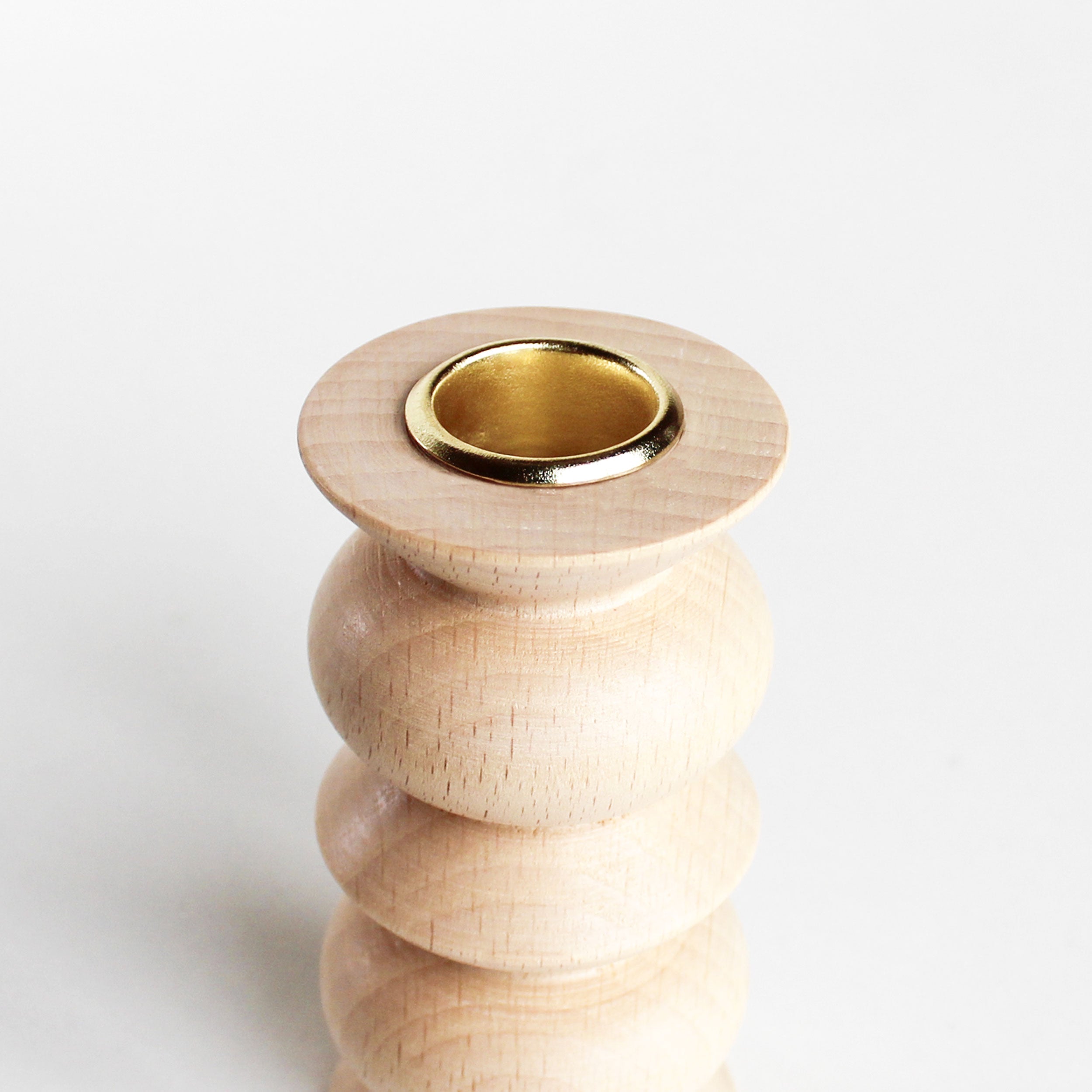 Totem Wooden Candle Holder - Medium Nº 5-1