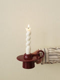 Handmade Ceramic UFO Candle Holder, Retro Table Decor-5